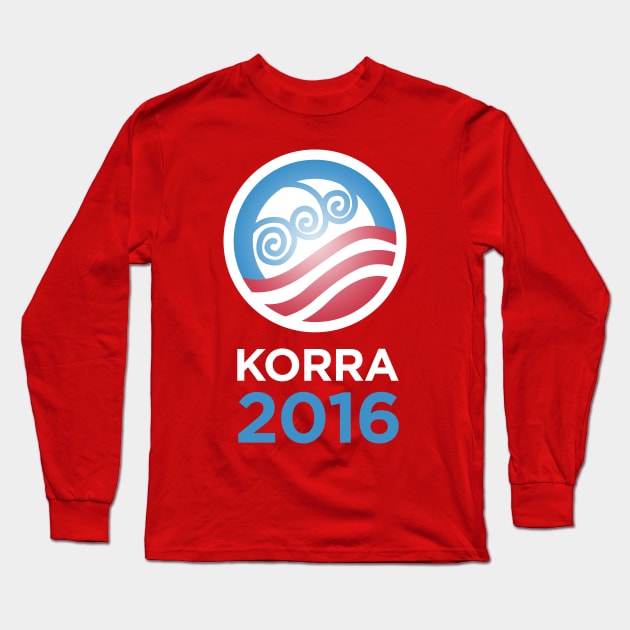 Korra 2012 Long Sleeve T-Shirt by RachaelMakesShirts